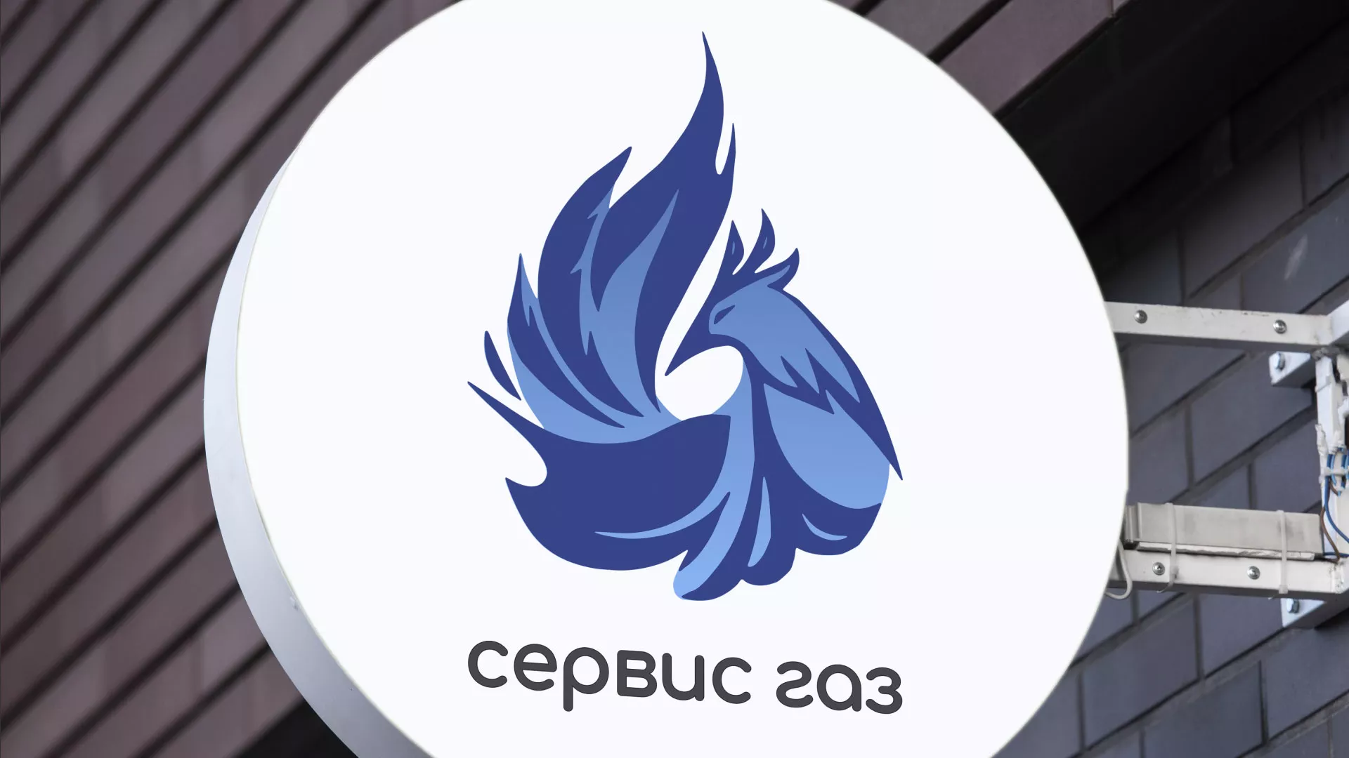 Создание логотипа «Сервис газ» в Немане