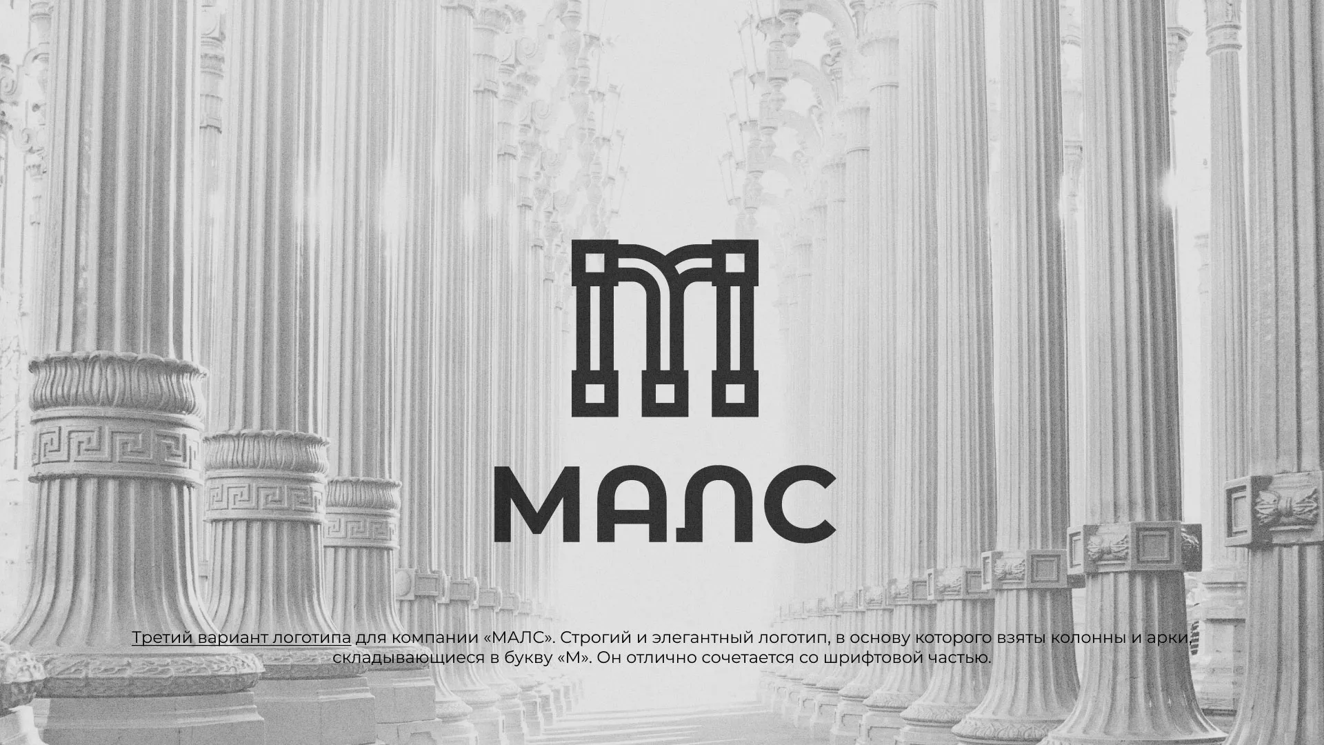 Разработка логотипа компании «МАЛС» в Немане